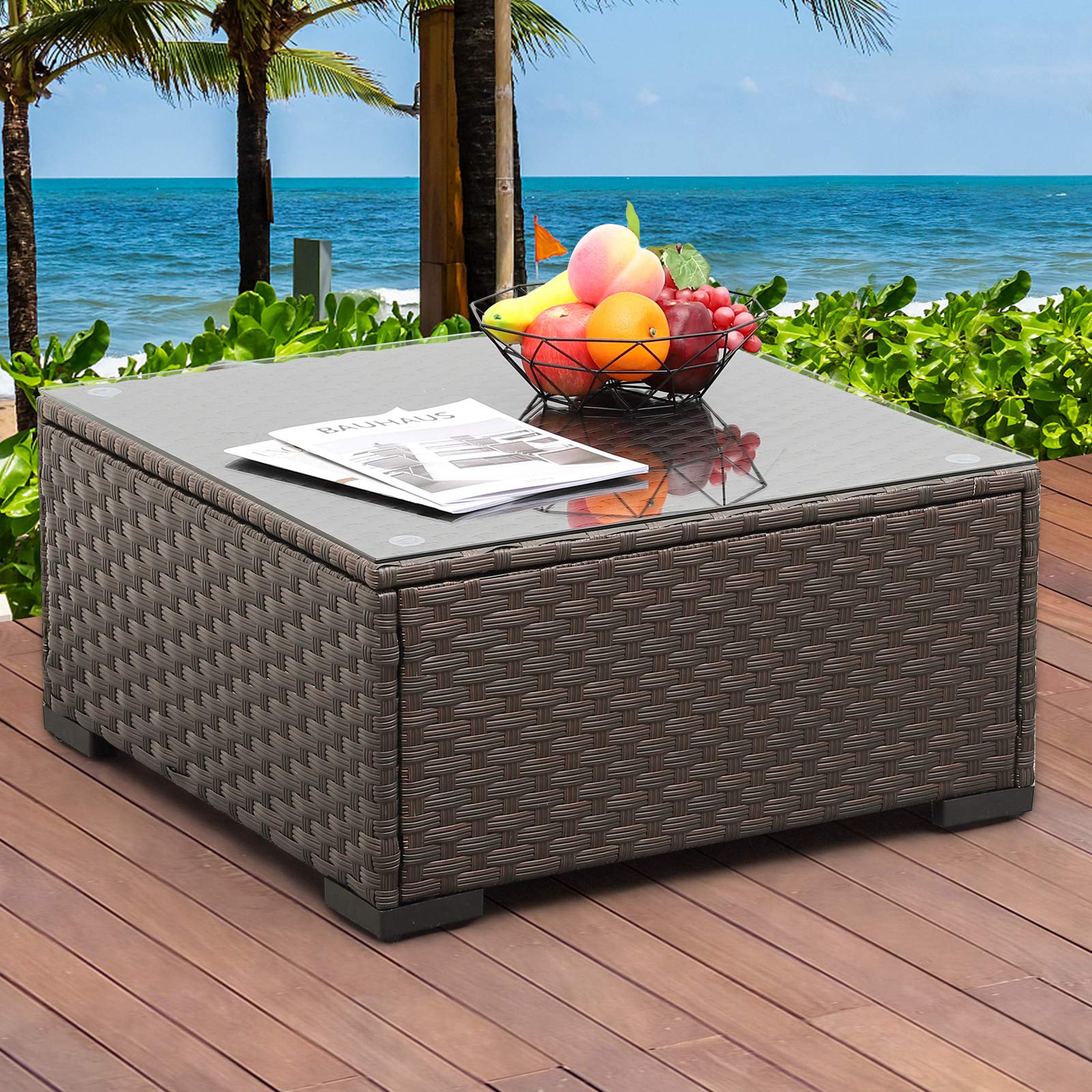 Rattaner Square Wicker
