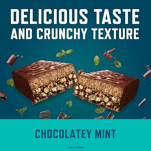 Miniatura 6 de CLIF BUILDERS - Barras de proteínas - Chocolate Mint - 0.71 oz de proteína - Sin gluten (2.4 onzas, 6 unidades)