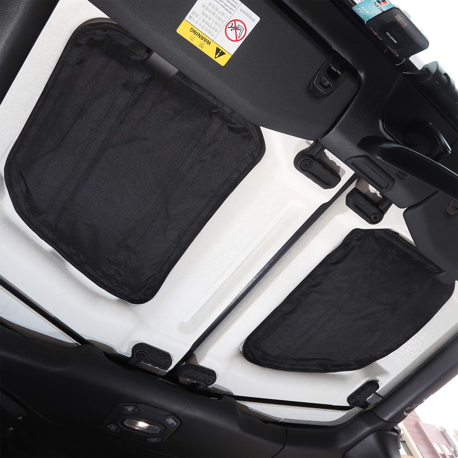 RTTCZ for Jeep Wrangler JL Headliner Hardtop Heat Insulation Kit 4