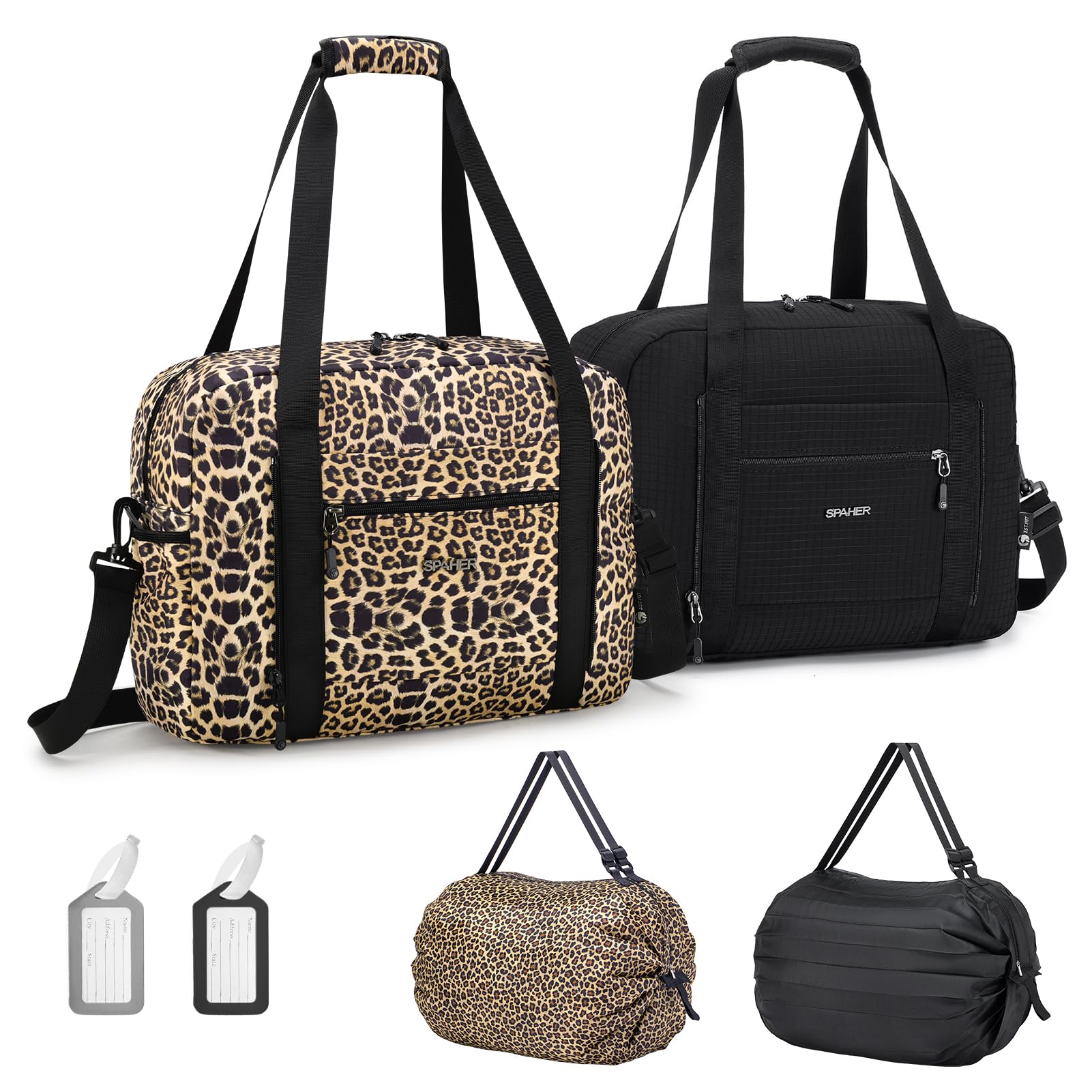 SPAHER Bolsa de Viaje 40x30x15 Iberia Air Eueropa Equipaje de Mano Bolsa de Deporte Gimnasio Impermeable Bolsos Maternidad Hospital Fin Semana Mujer Hombres Gym Bag Cabin Duffle Bag Rosa