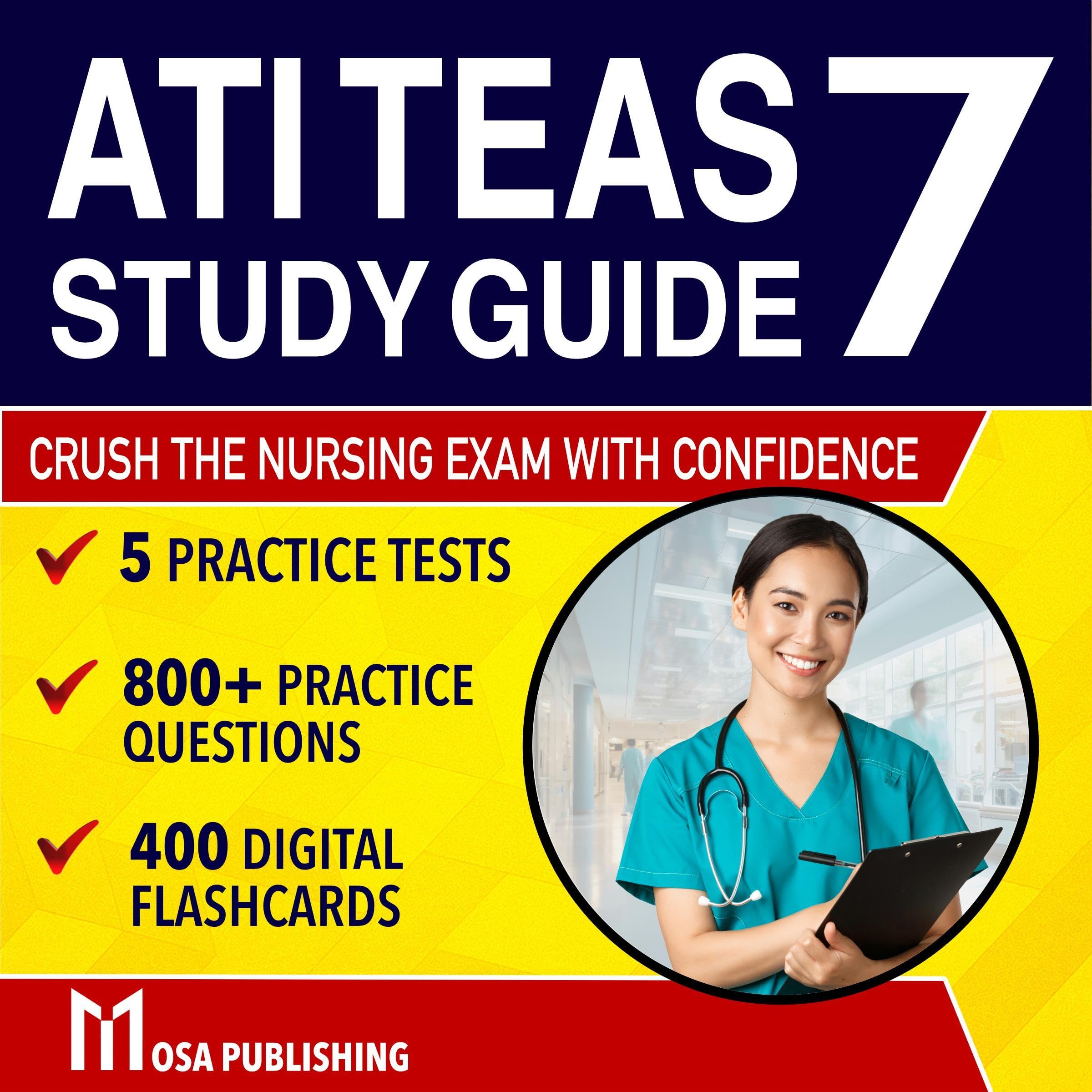 Cover art for ATI Teas 7 Study Guide