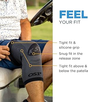 Amazon.com: OrthoSleeve Compression Knee Brace/Sleeve for ACL, MCL