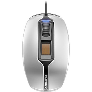 mouseコンピューター Amazon.com: Cherry MC 4900 Biometric Mouse - Fingerprint