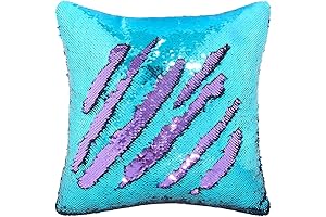 "Play Tailor Reversible Sequin Pillow Cover