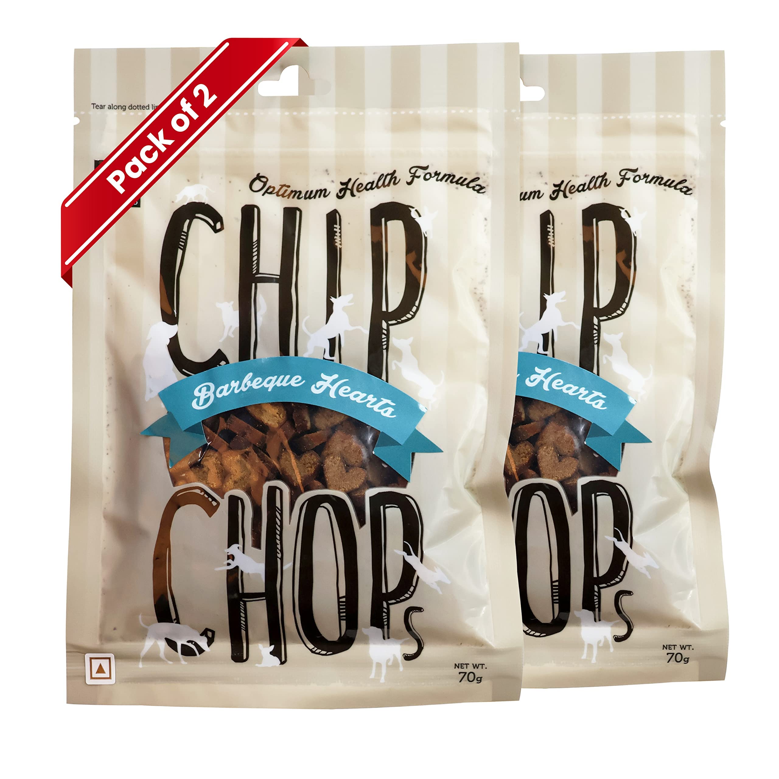 Chip Chops Dog Treat, Multi-Pack (Barbeque Hearts (Pack of 6)) (B0BVRBX3SM) Amazon Price History, Amazon Price Tracker