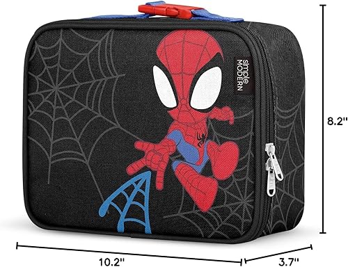 Miniatura 7 de Simple Modern Marvel Spider-man - Lonchera infantil para niños pequeños  Bolsa aislante reutilizable para niñas, recipientes de comida para niños