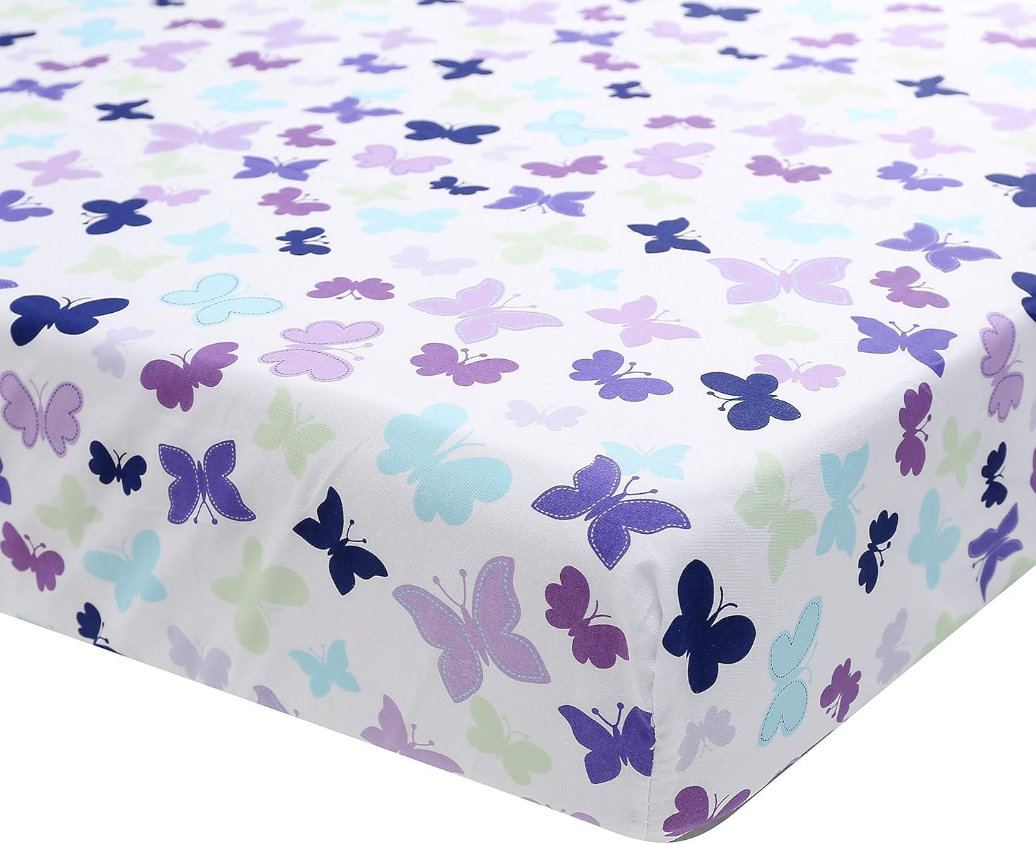 Exclusive Sweet Baba Luxury 4 Piece Butterfly Crib Bedding Set,Purple Crib Set for Baby Girls,Microfiber Printed Nursery Bedding Set with Comforter/Skirt/Crib Sheet/Blanket Best Deal Sweet Baba Luxury 4 Piece Butterfly Crib Bedding Set,Purple Crib Set for Baby Girls,Microfiber Printed Nursery Bedding Set with Comforter/Skirt/Crib Sheet/Blanket