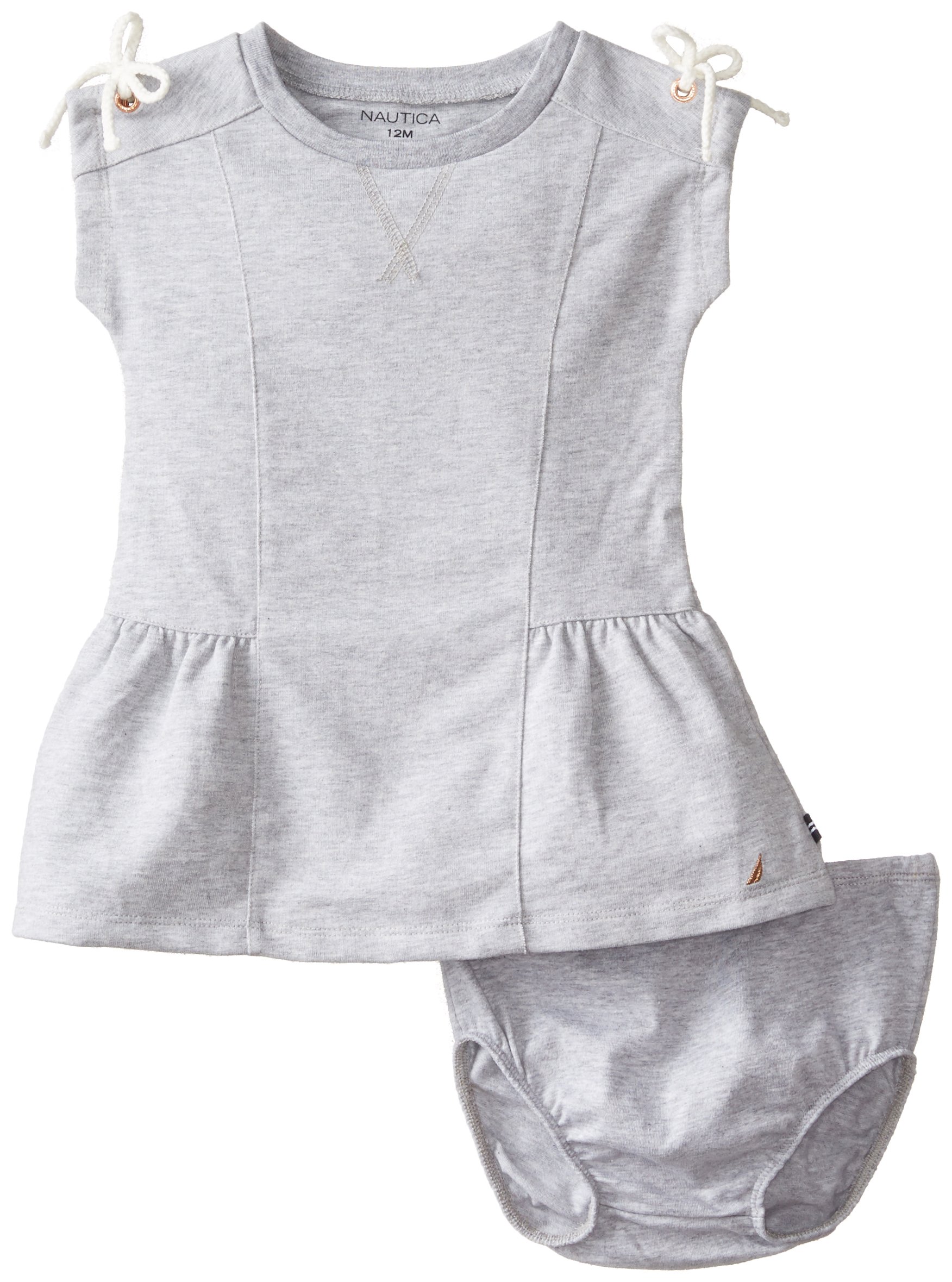Nautica Girls' French Terry Rope Dress