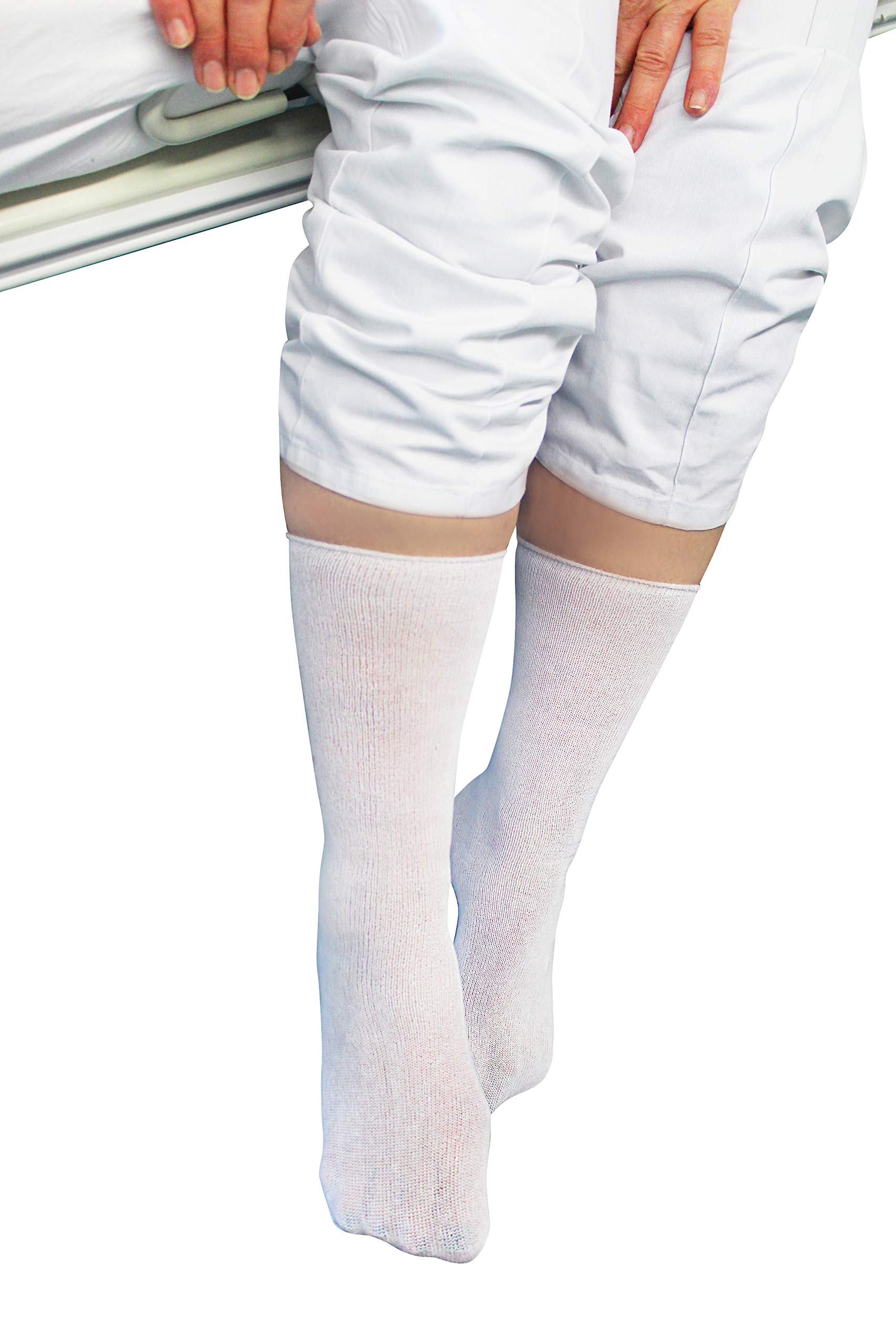 Medi-Inn+ Einweg-Hygienesocken, Universalgröße, Weiß – Ideal für Klinik, Spa & Hotel