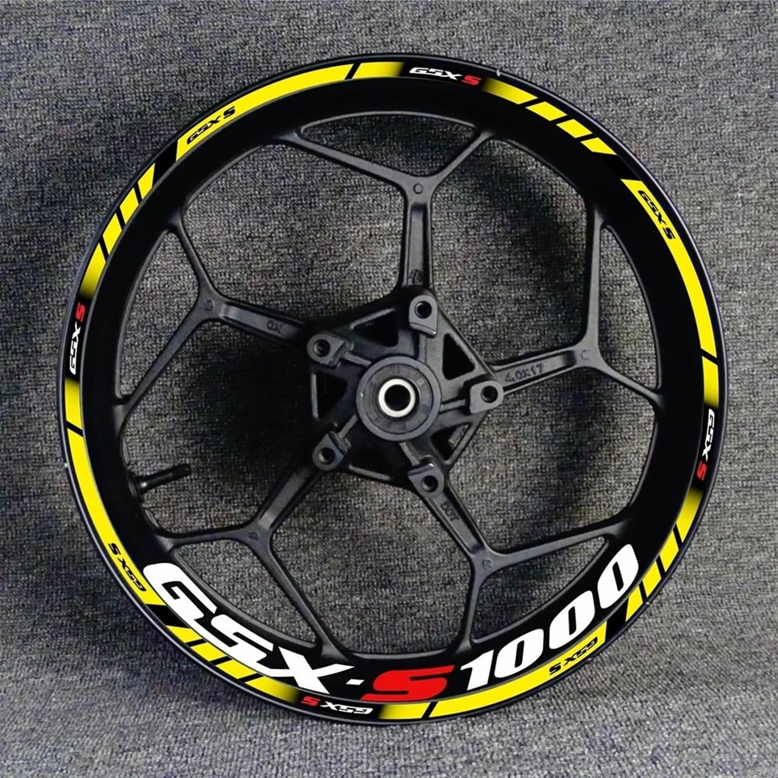 Motorcycle Wheel Stickers for Suzuki GSXS1000 Gsxs 1000 R S1000 S