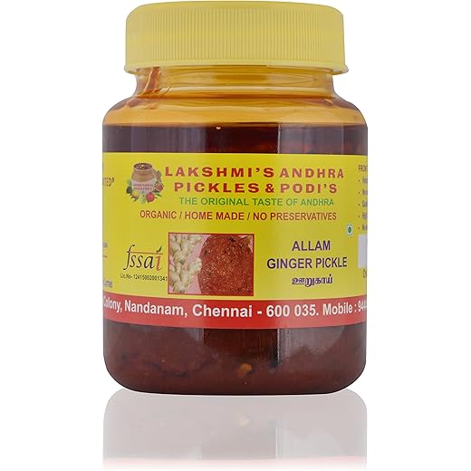 Andhra Pickles Allam Pickle 500g 500 g
