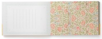 ウィリアムモリス マスキングテープ レターブック ウィリアムモリスの100枚レターブックを使って、お気に入りの