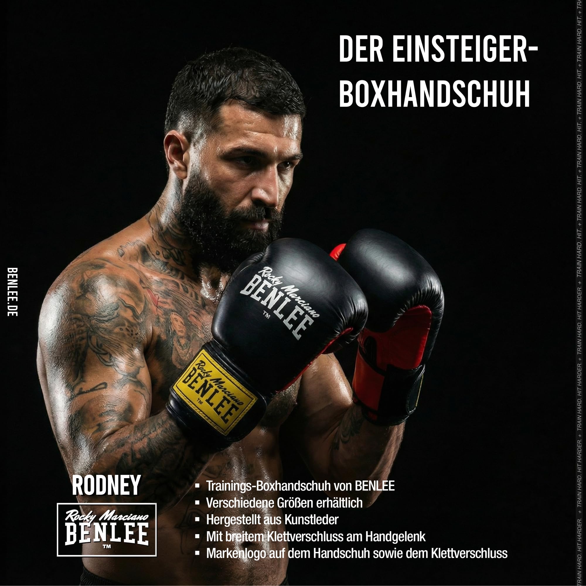 Benlee Rocky Marciano Rodney - Guante de boxeo (PVC)