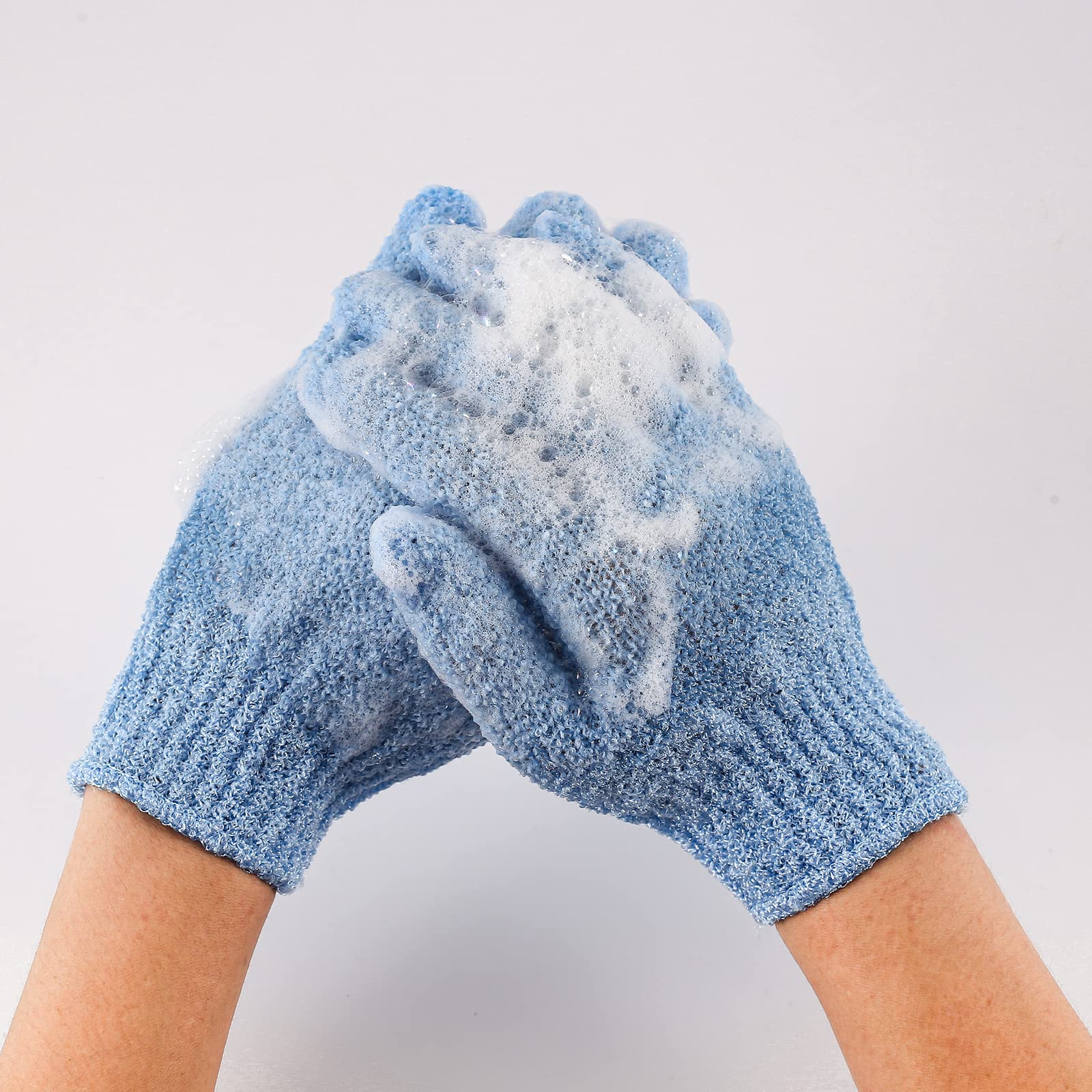 PeelingHandschuhe,Exfoliating Handschuh Massagehandschuhe Bad Peelinghandschuh Massage Handschuhe für Peeling & Body Scrub,BadHandschuhe für Herren und Damen für Dusche Körper Spa Massage Kosmetik