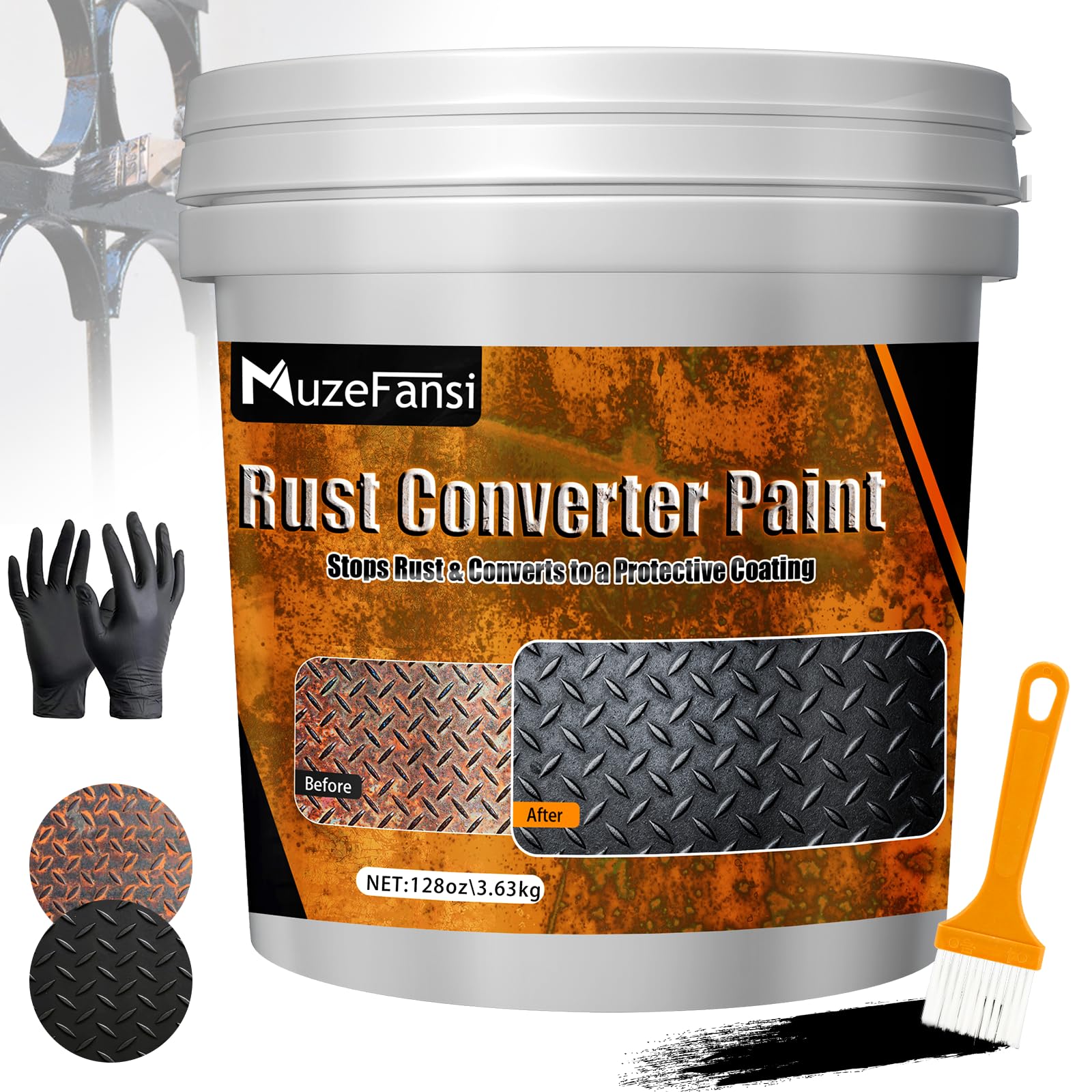 MuzeFansi Rust Converter and Metal Primer