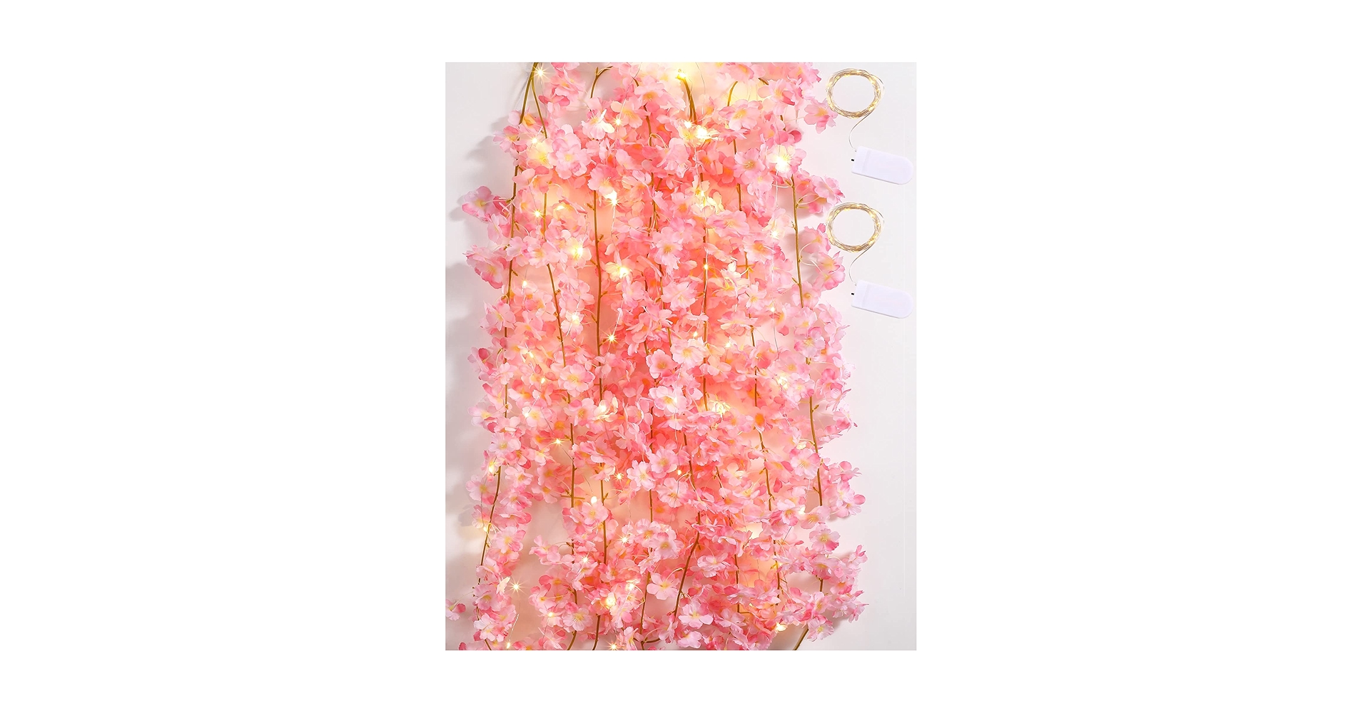 Amazon.com: Jutom Cherry Blossom Flower Garland Artificial with