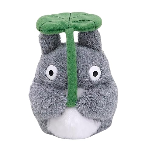 Studio Ghibli - My Neighbor Totoro - 5" Totoro with Leaf Beanbag, Studio Ghibli Plush