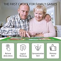 Vista 5 de Mesa de rompecabezas de 1500 piezas con cajones, mesas de rompecabezas ajustables en ángulo y altura para adultos, mesa de rompecabezas plegable