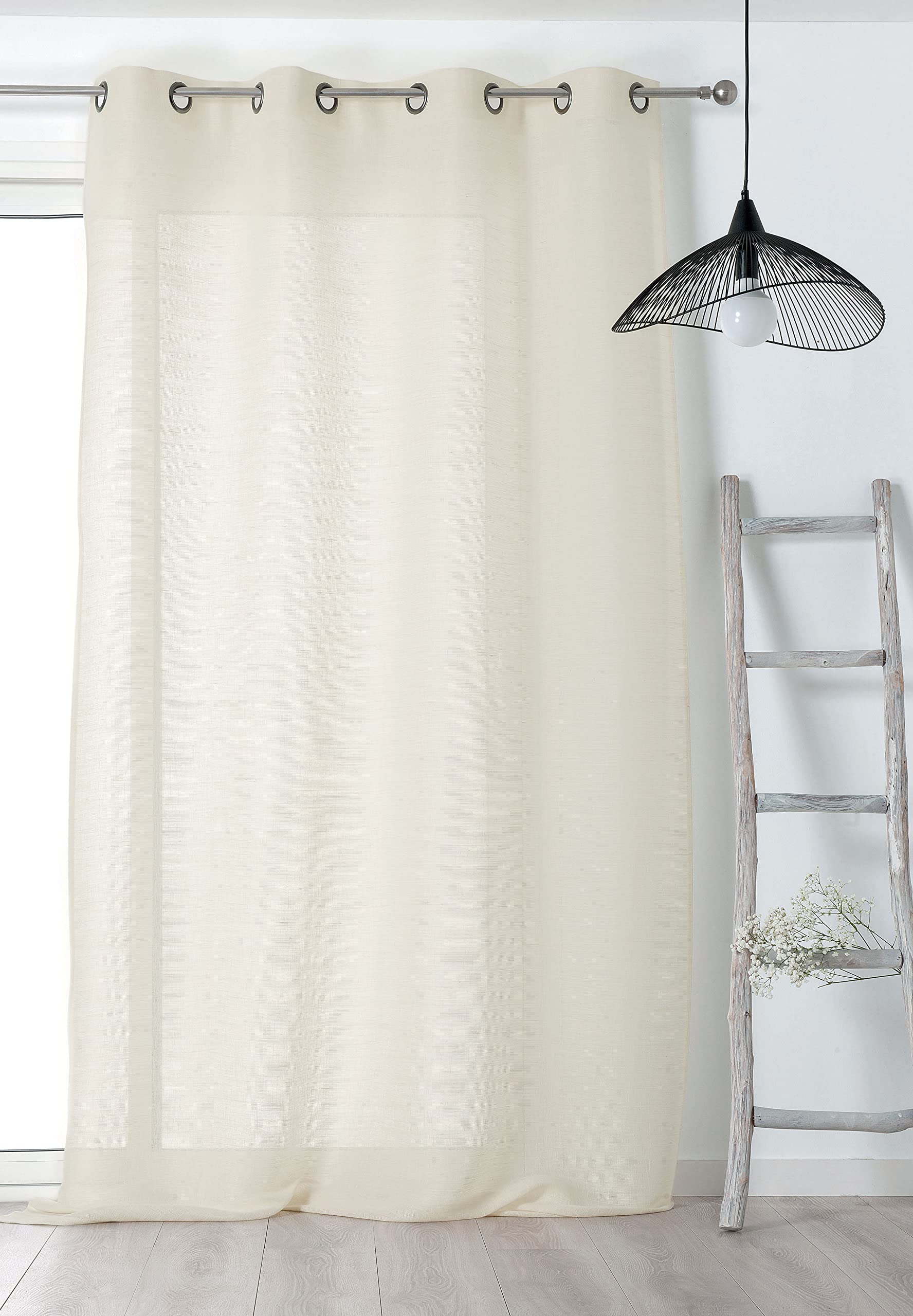 Linder Plain Jute 150 x 240 cm, Jute, off-white, 150 x 240 cm