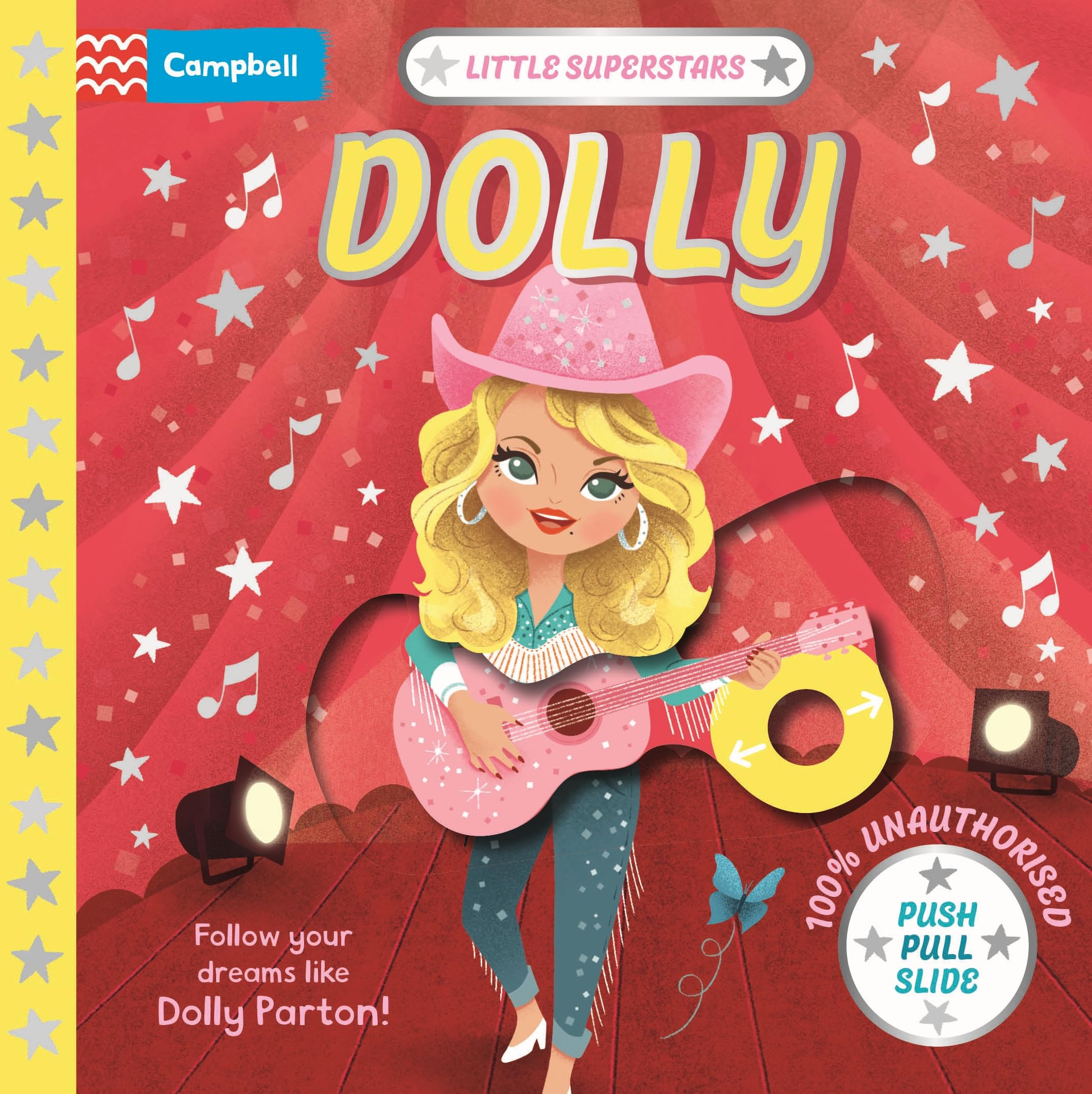 Little Superstars: Dolly: A push, pull, slide book by Campbell Books