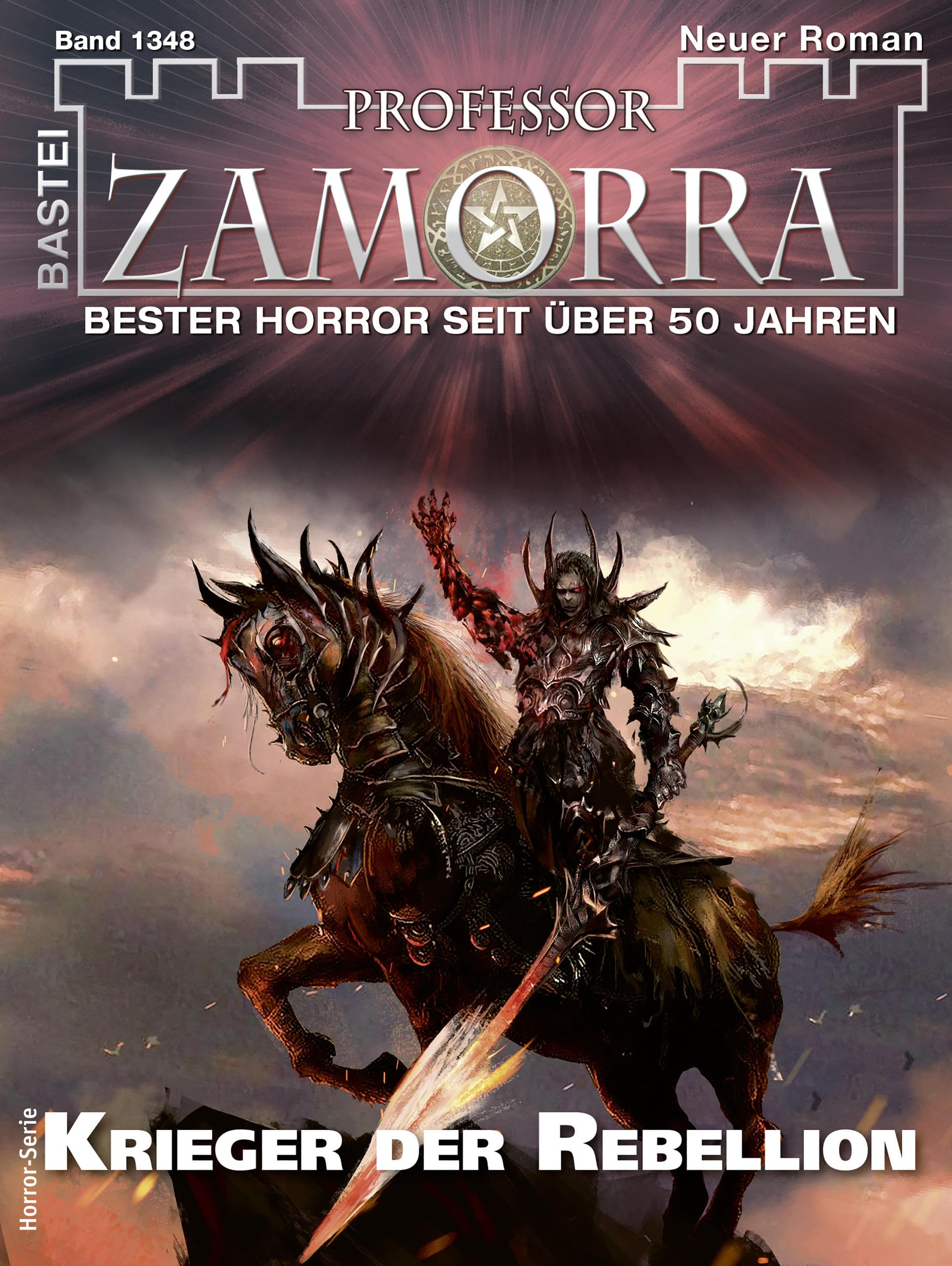 Cover of Professor Zamorra, #1348: Krieger der Rebellion