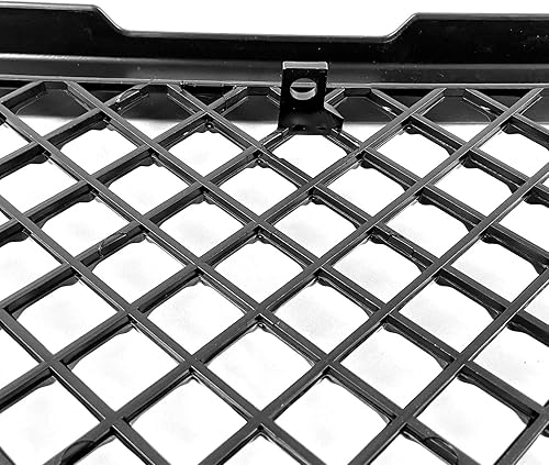 Miniatura 6 de Collect Light Rejilla de parachoques delantero para Dodge Ram 1500 2500 1994-2002 Rejilla delantera de malla negra brillante