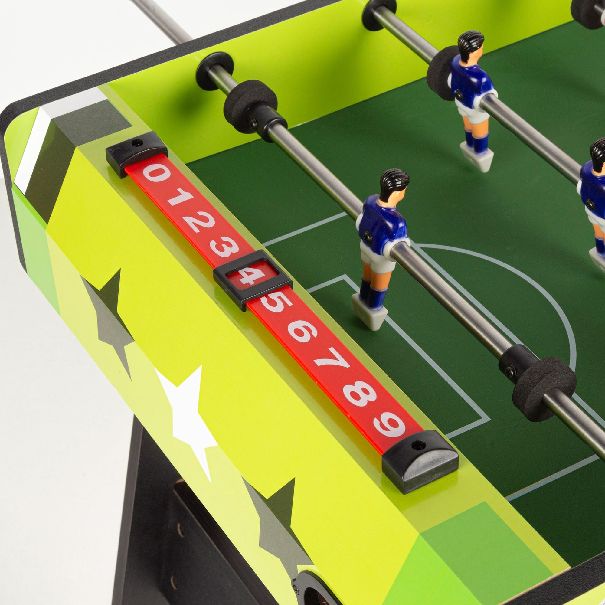 Futbolín Infantil ColorBaby 85430 CB Games Plegable, 81x42x63 cm, 2 Jugadores, Madera Resistente, +6 años