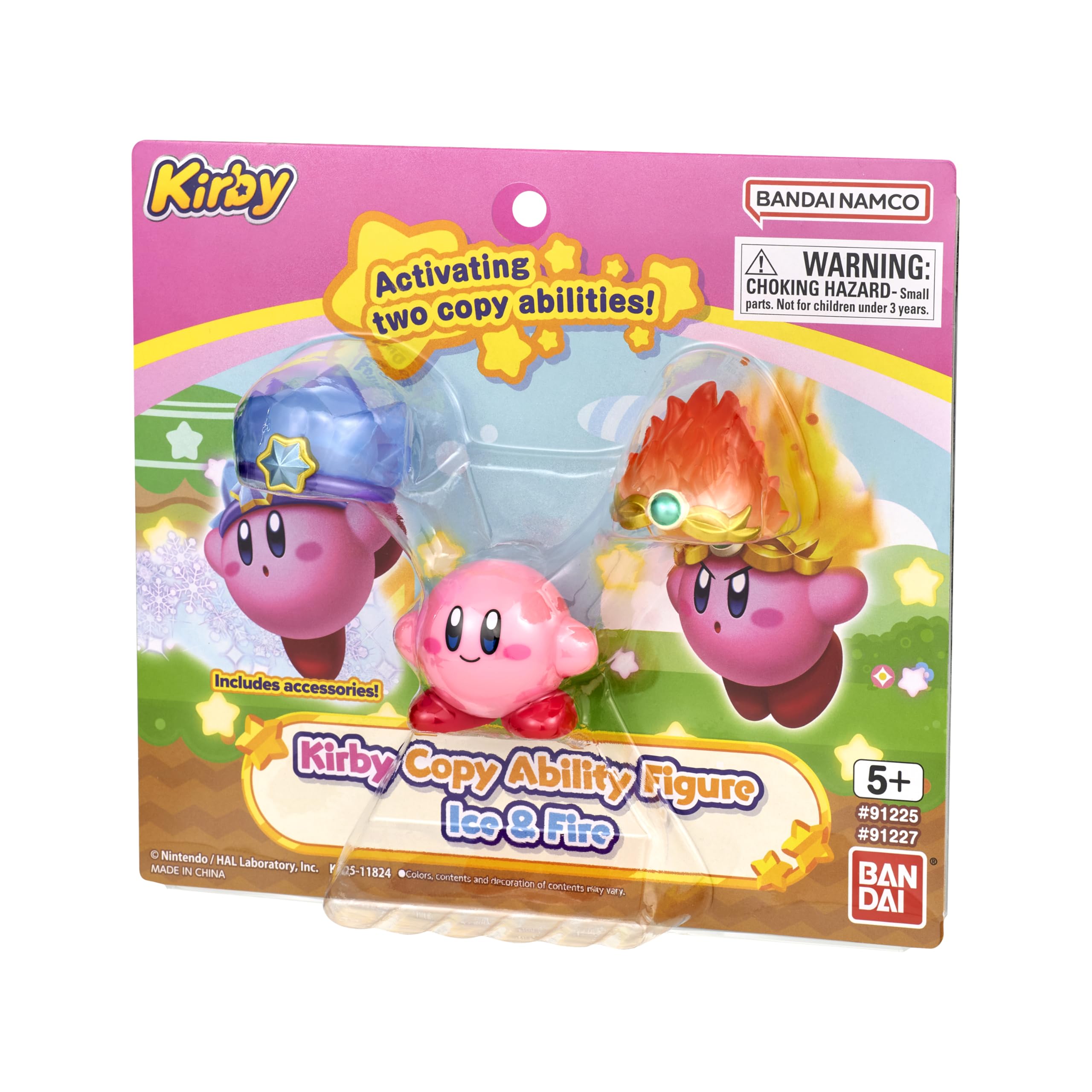 Bandai Namco - Kirby - Kirby Copy Ability Figure - Ice & Fire Mini