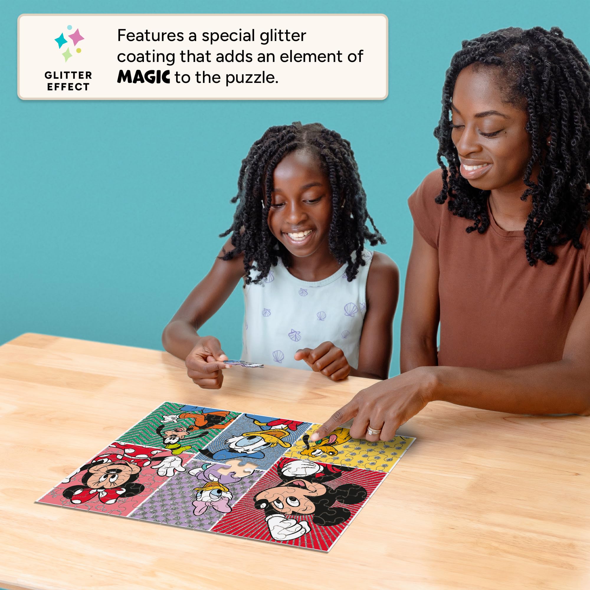 Amazon.com: Ceaco – Disney - Character Collage - 100 piece XXL