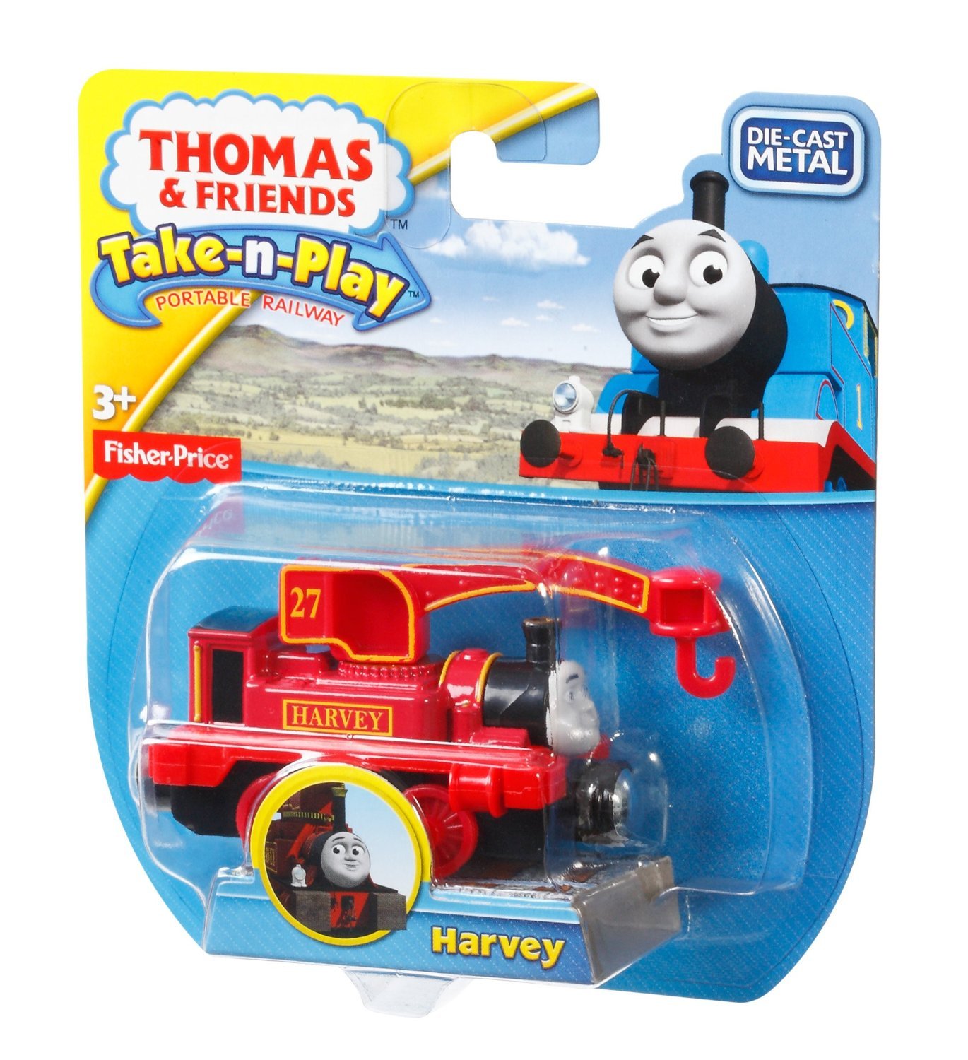Amazon | Fisher-Price きかんしゃトーマス ハーヴィー Take-n