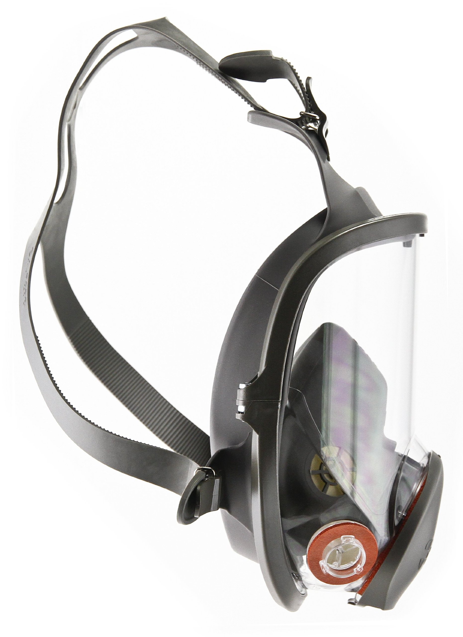 3M 7100015052 6900 Masque complet en silicone, taille L, noir / gris