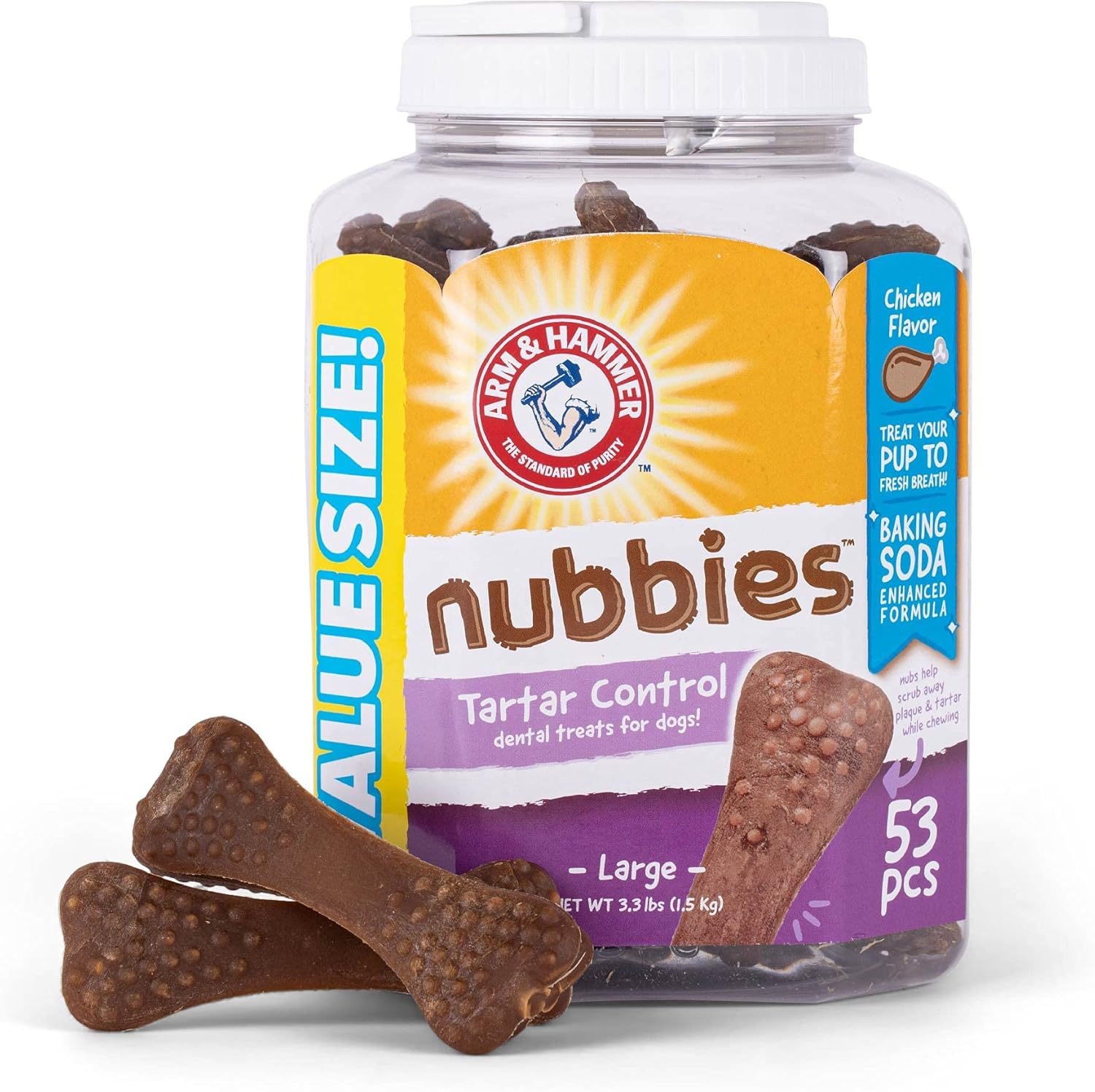 15 Best Dental Chews For Dogs ( Do Dog Dental Chews Work?) Arm & Hammer for Pets Nubbies Dental Treats for Dogs