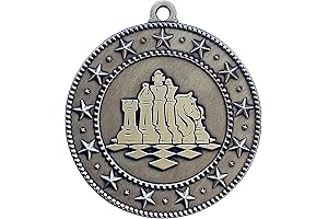10 to 100 Packs of EMDC Style Chess Medals