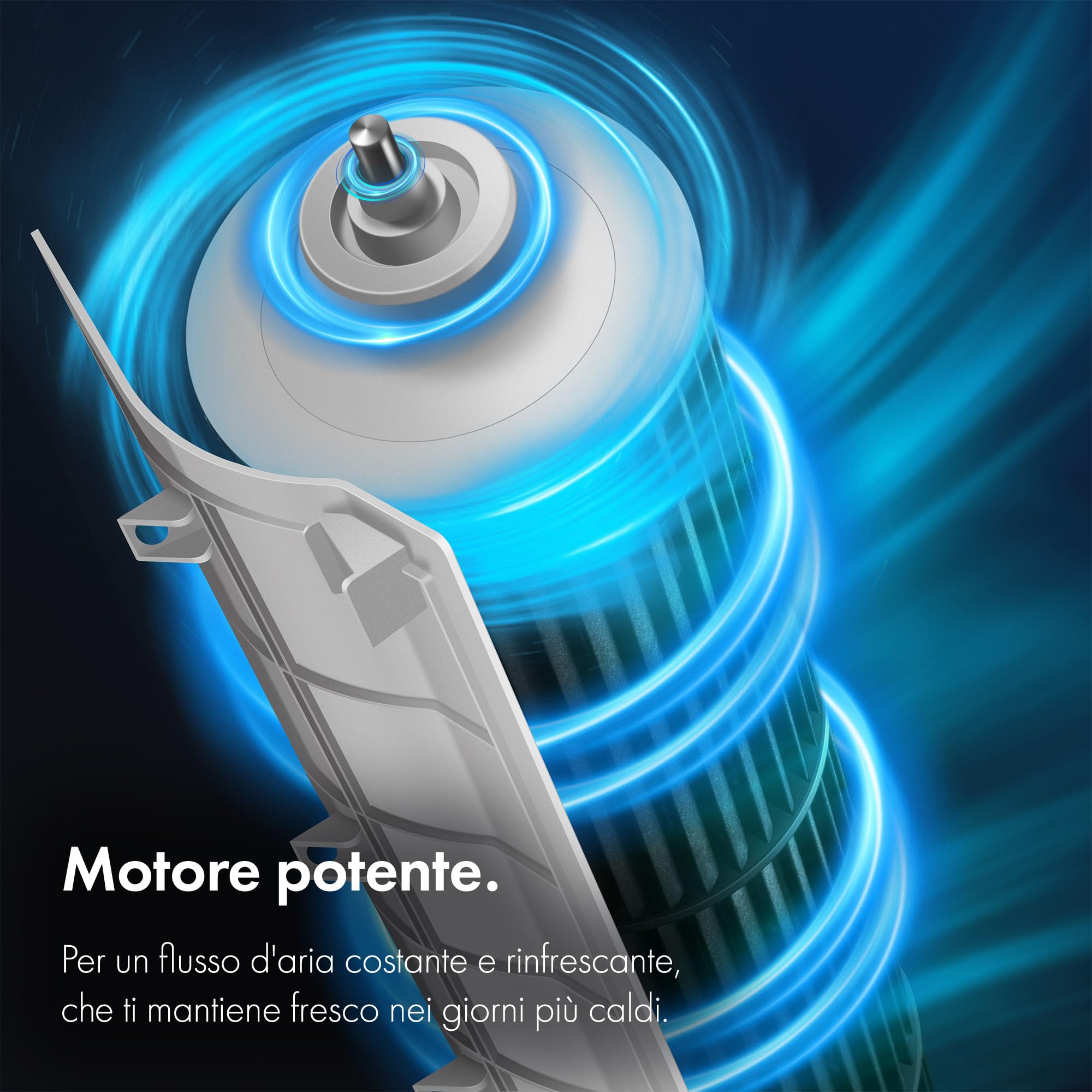VonHaus 87cm Ventilatore a Torre Bianco, Ventilatore con Telecomando per Camere da Letto, 60W Ventilatore a Colonna- 3 Velocità, Oscillazione a 70°, Timer di 7 ore, Display a LED e Vassoio per Aromi