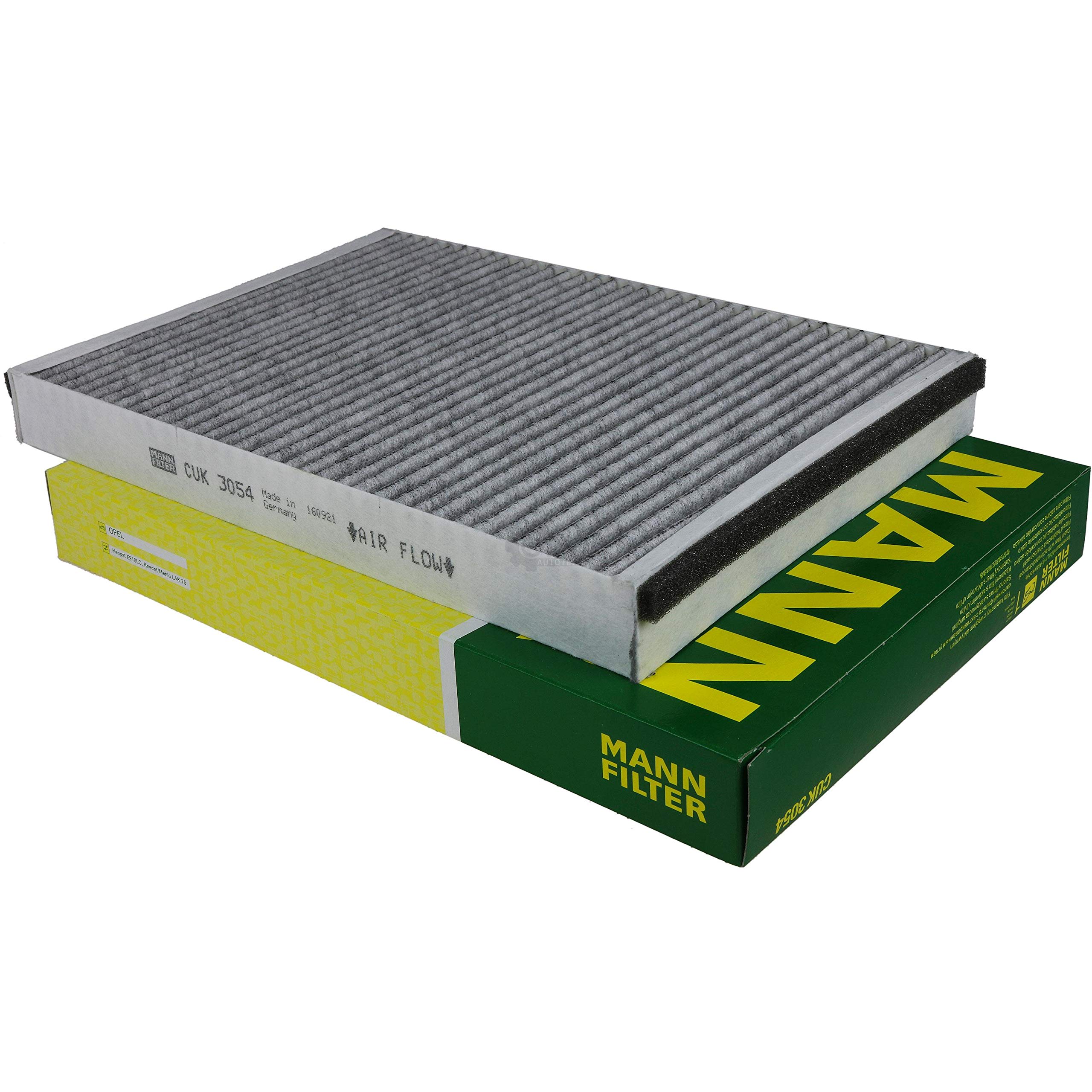 Paquete de inspección Kit de mantenimiento de filtros con filtro de aceite W 712/75, filtro de aire C 30 130, filtro de combustible WK 512, filtro de habitáculo CUK 3054, anillo de sellado