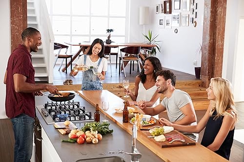 Miniatura 7 de Rangaire RCG301S - Placa de cocina de gas de 30 pulgadas, acero inoxidable, quemadores sellados, rejillas de hierro fundido, controles de quemador