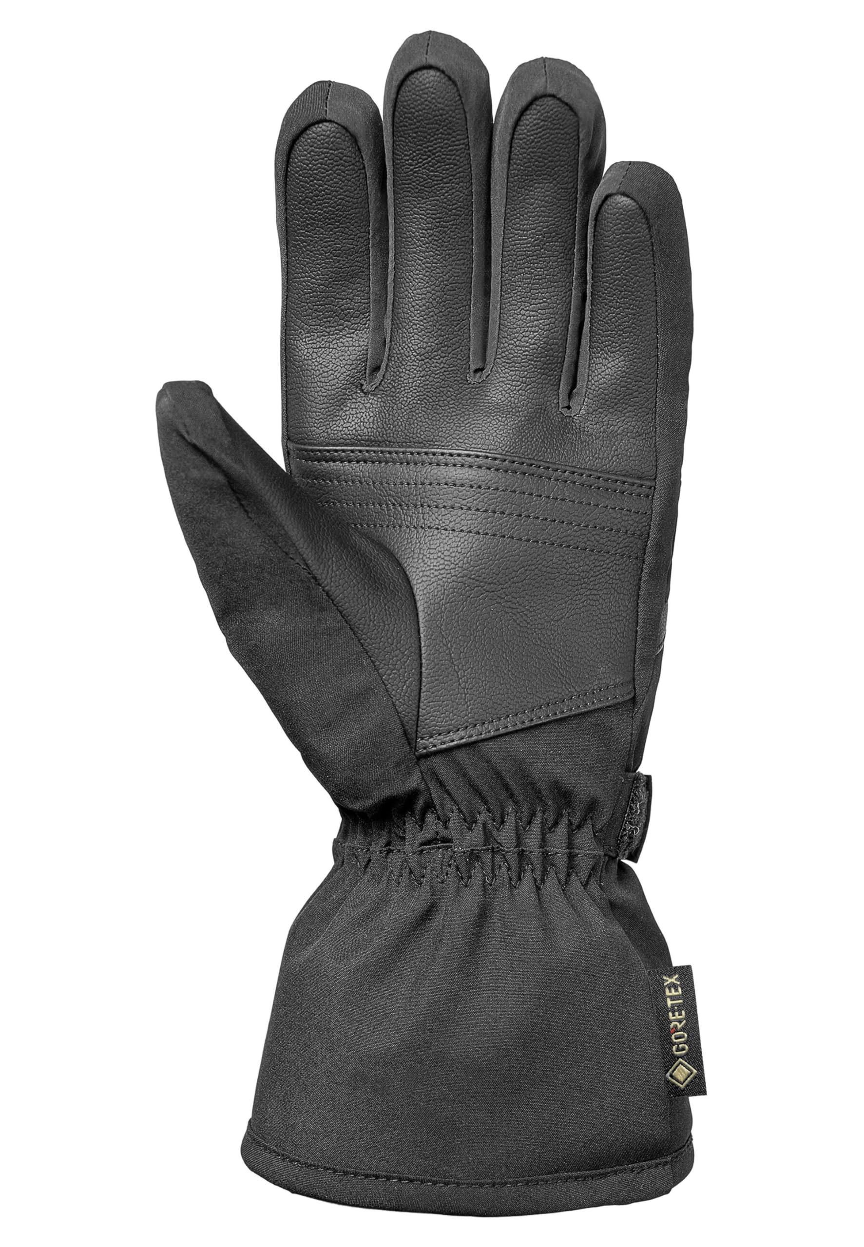 Reusch Alba Gore-Tex - Gants de Ski pour Femme - Imperméables, Coupe-Vent et Respirants - Softshell - Gants avec Fonction écran Tactile - Bracelet et Laisse - pour Ski et Sports d'hiver