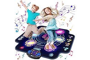 Dance Mat for Girls: Electronic Dance Pad with Music and Light-Up Buttons!