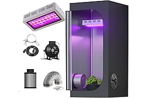 300W LED Grow Tent Complete Kit For Indoor Plants