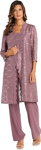 R&M Richards Conjunto de pantalón Elegance De Nuit para mujer