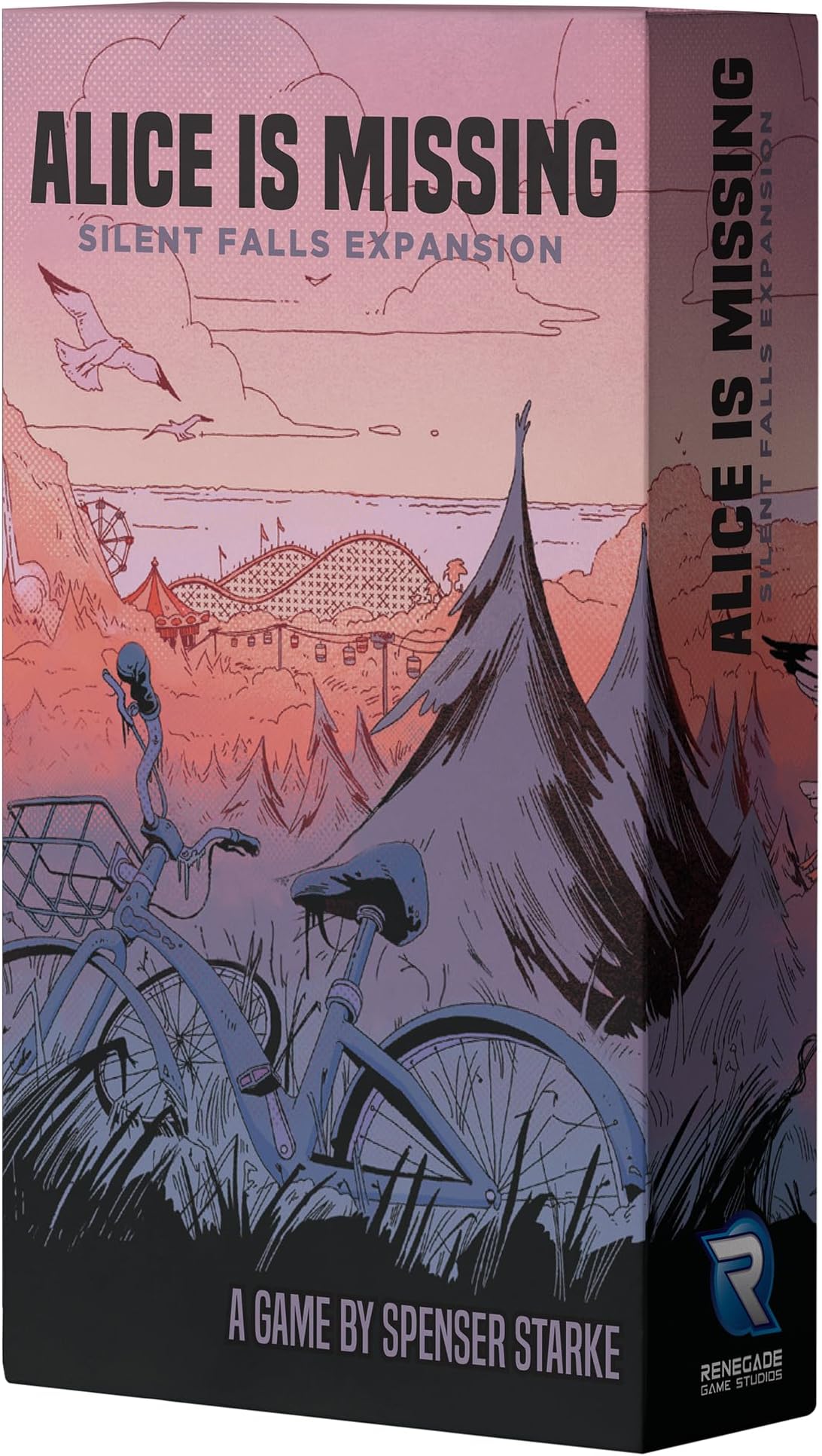 Renegade Game Studio | Alice is Missing: Silent Falls Expansion | Role-Playing Game | Ages 16+ | 3-5 Players | 2-3 Hours Playing Time