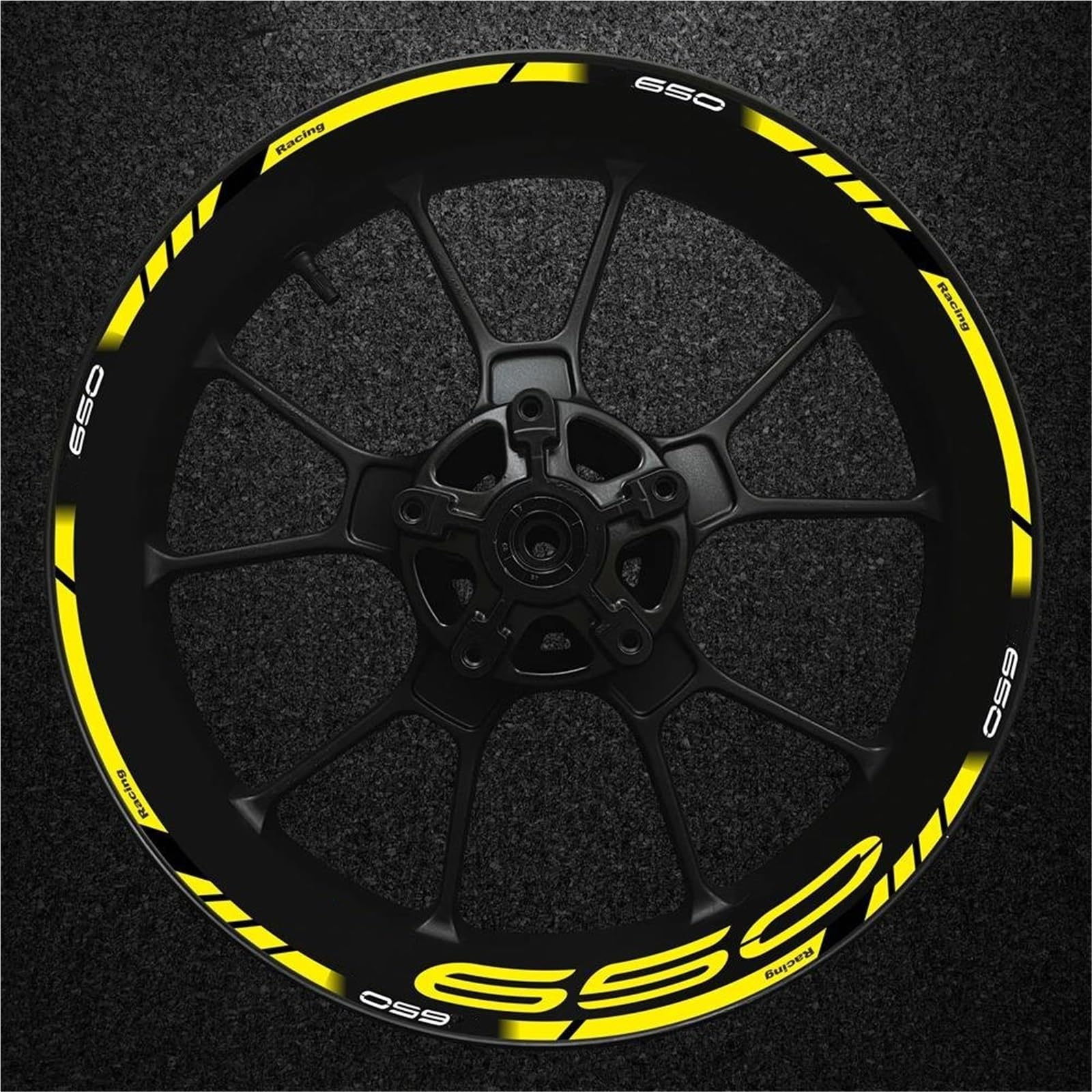 Wheel Stickers Motorcycle Wheel Decal for for Z650 for Z 650 Reflective Rim Decals Stripe Tape Hub Stickers Rim Reflective Decal