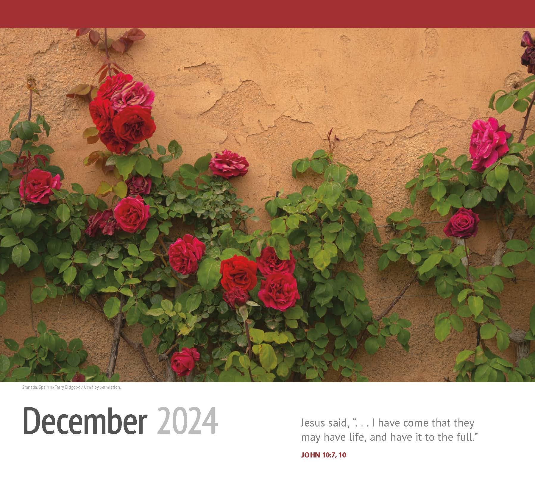Our Daily Bread 2024 Inspirierender Wandkalender