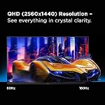 TCL 32” G64 Series QHD HDR QD-Mini LED Gaming Monitor (2025 Model) Halo Control System, 180Hz Refresh Rate, LD336 Precise Dimming Series, HDR600, 1ms, AMD FreeSync, NVIDIA G-SYNC