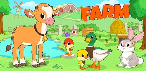 Farm animal games for kids 2-5