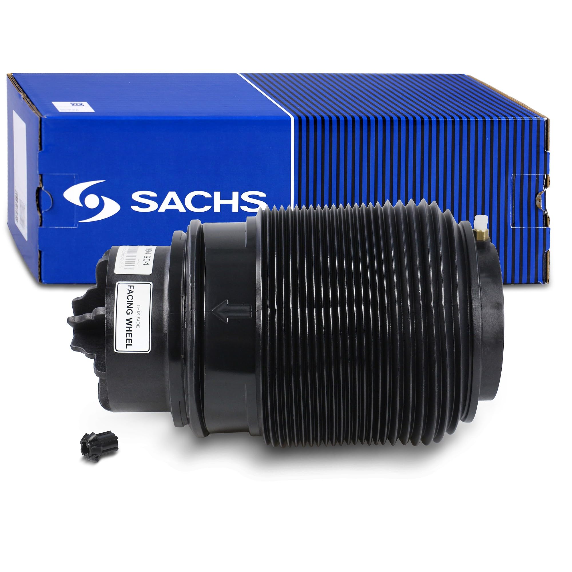 SACHS Fahrwerksfedern 2er Set Hinten - 368mm Länge Für VW Passat