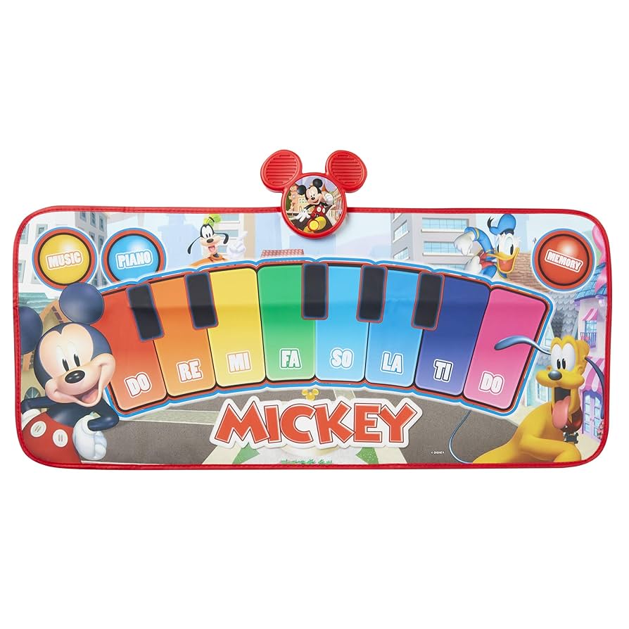 Amazon.com: Mickey Mouse Music Mat Electronic Piano Dance