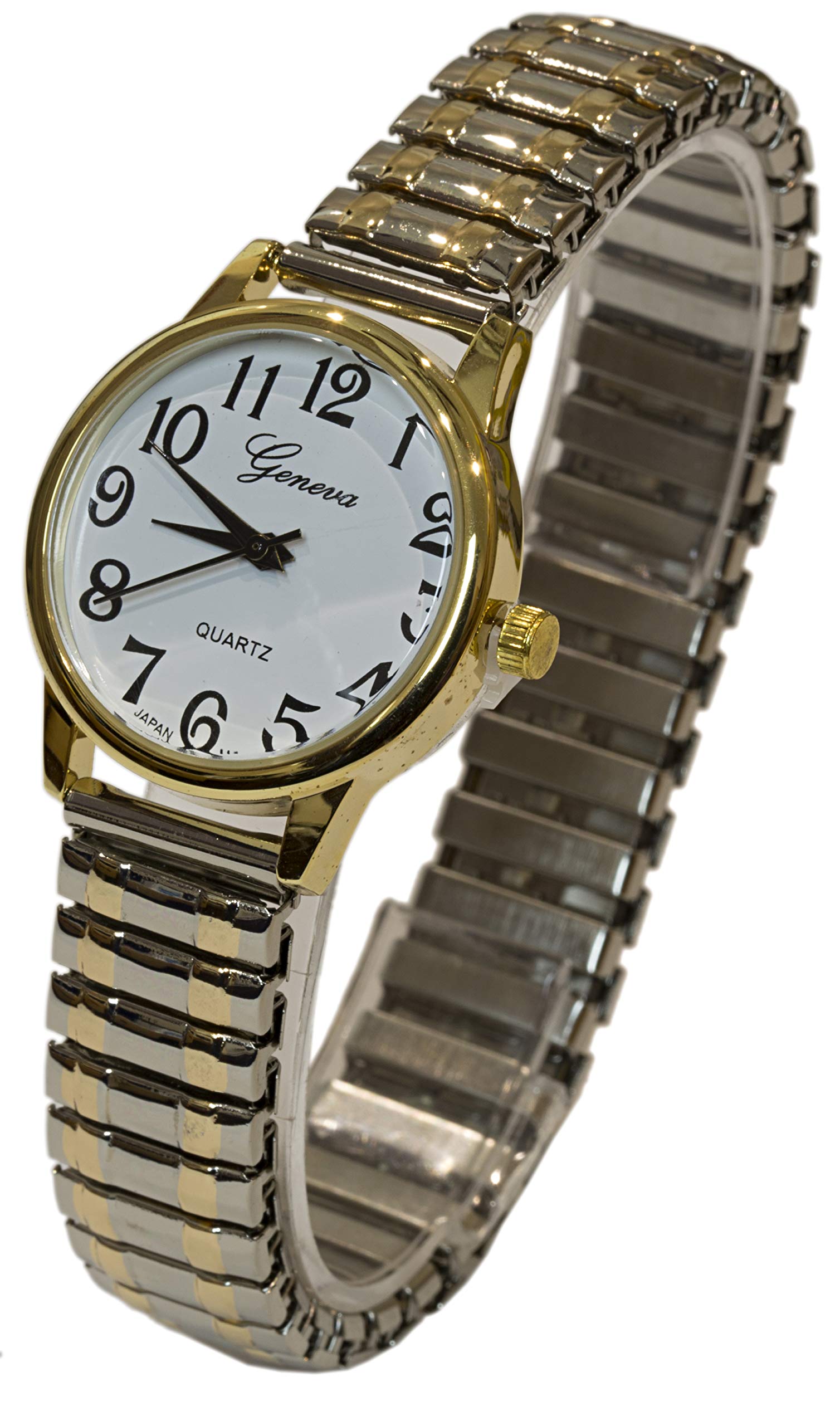 Blekon Collections Geneva Fashion Watch Japanese Quartz Stretch