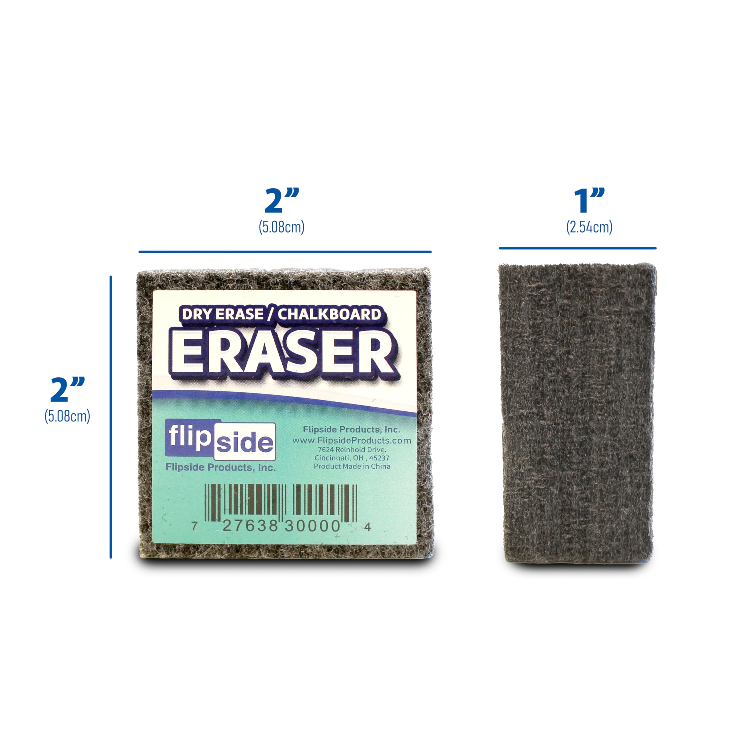 筆記具 Scuffed Eraser Amazon.com: Flipside Products Dry Chalkboard Manual Eraser