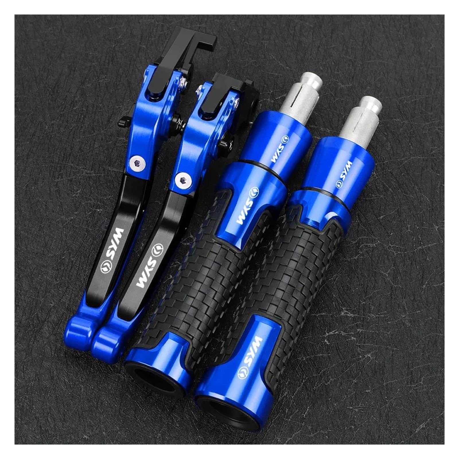 Dla SYM Citycom 300i 2013-2016 Uchwyty Motocyklowe, Uchwyty DźWigni(Blue2)